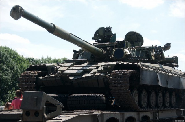 Бронетанковый апокалипсис. Подбитые танки вооружённых сил Новороссии