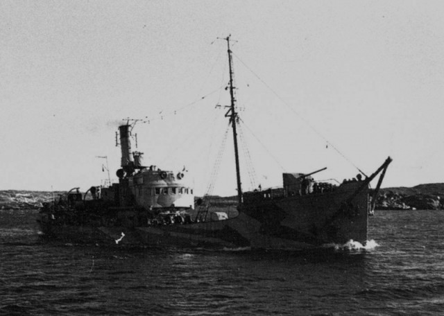 Геройская гибель сторожевого корабля «Туман» 10 августа 1941 года.