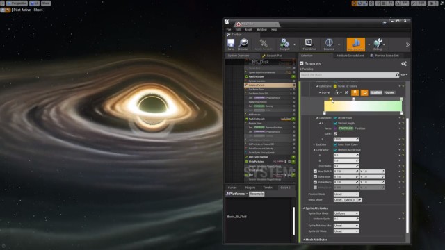 Специалист Gearbox создал математически верную модель чёрной дыры на Unreal Engine 5