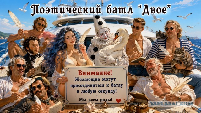 Двое, поэтический батл