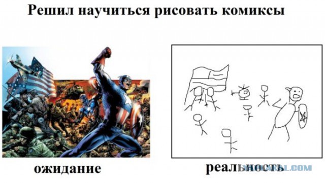 Ожидания VS Реальность