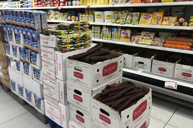 Невероятные цены на продукты в Косово