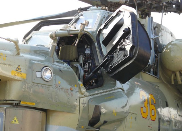 Боевая работа Ми-28 в Сирии