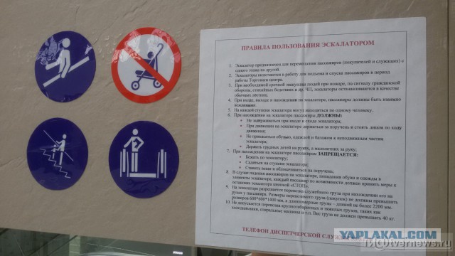 Решил не переступать последнюю ступеньку: В одном из ТРЦ Владивостока обувь молодого человека затянуло в эскалатор