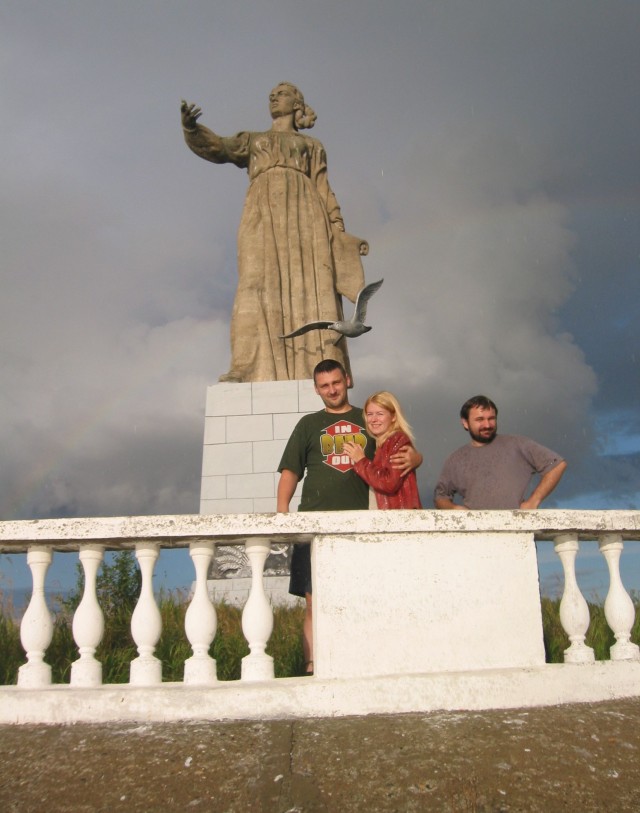 Рыбинск. Монумент "Волга"