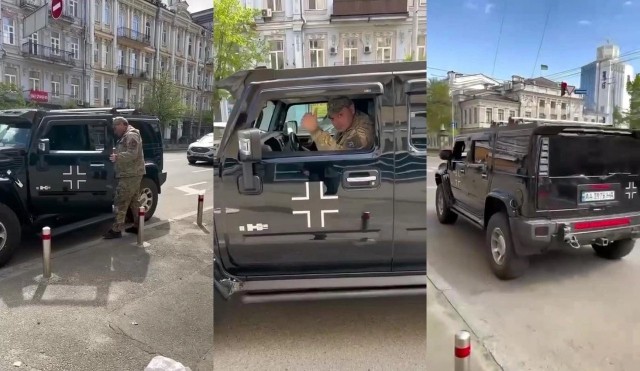 Заправка где-то в Донецкой области