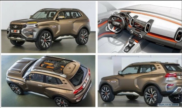 В России впервые представили новые автомобили Volga