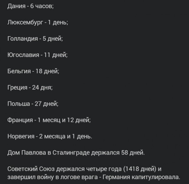 У американцев спросили: Какие страны победили во Второй мировой войне?