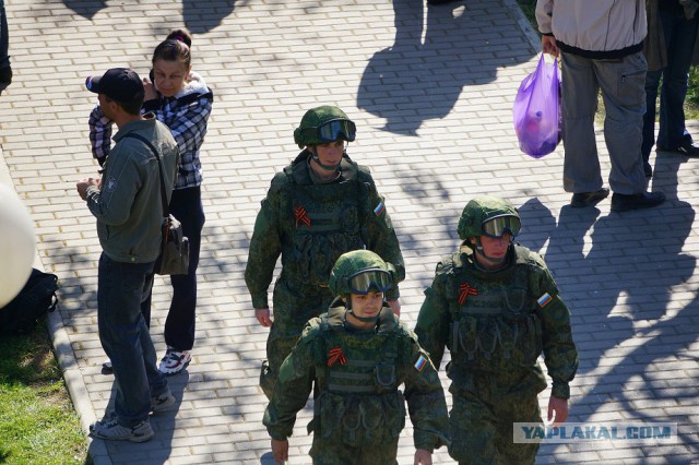 Парад Победы в Севастополе, 9 мая 2015