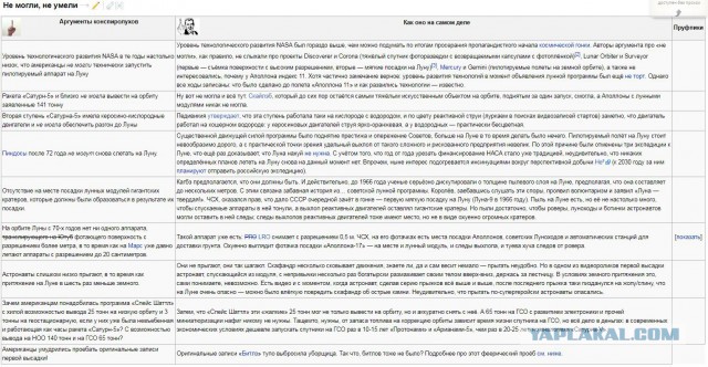 Максимально простой вопрос о полетах американцев на Луну
