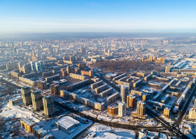 Зимний Новосибирск — 2019