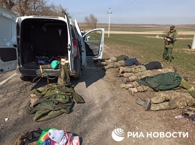 Задержали при попытке выхода из Мариуполя