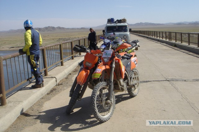 В Монголию на мотоциклах 2006