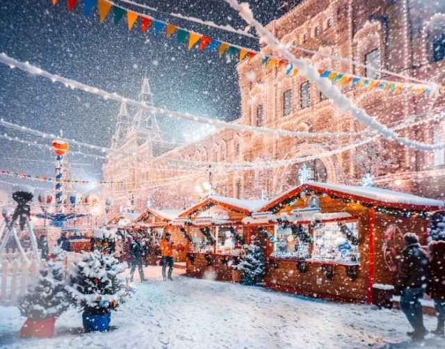 Москва зимняя и новогодняя. Часть вторая