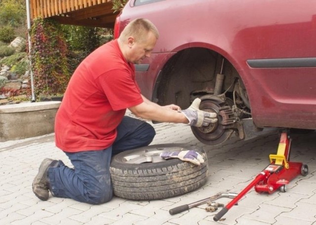 Замена колес