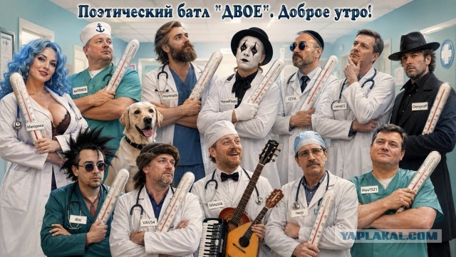 Двое, поэтический батл