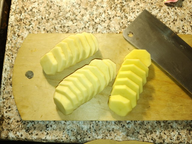 Как я жарю картошку с корочкой