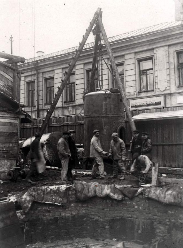 Как строили первую очередь Московского метро
