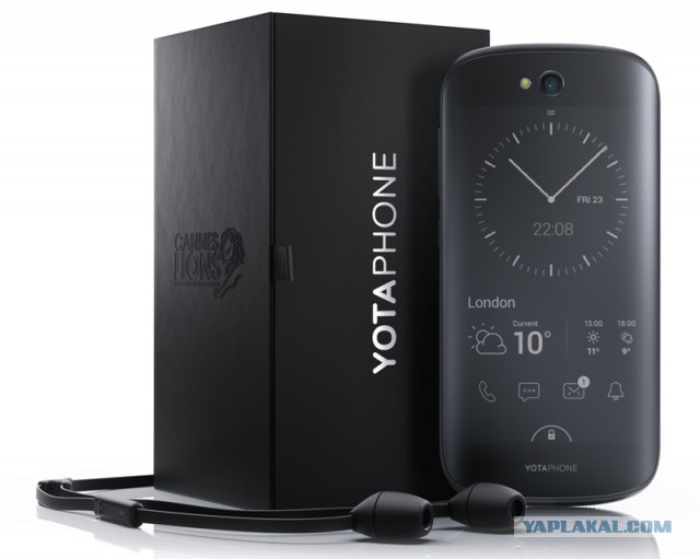 YotaPhone 2 поступил в продажу по цене 33.000р