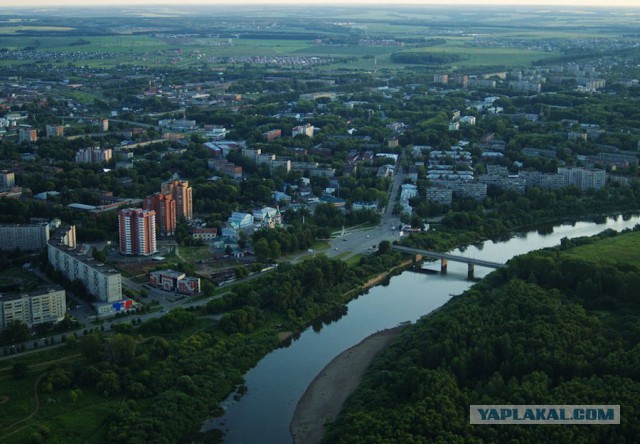 Фото некоторых городов с высоты