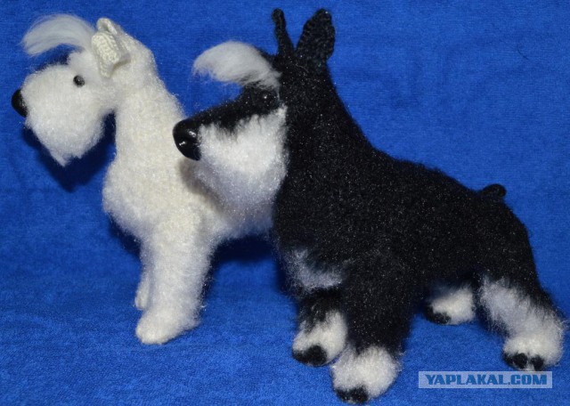 Вязаные собаки