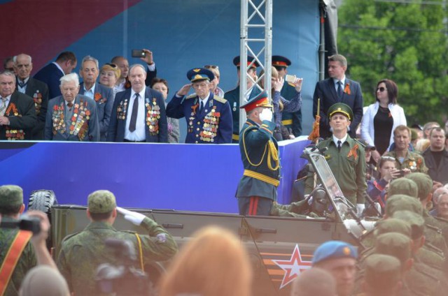 Парад Победы в Донецке