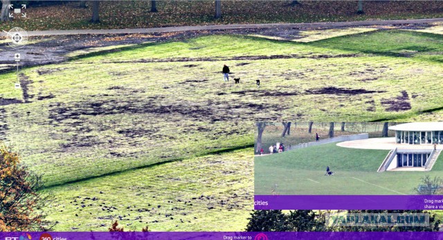 Панорама Лондона или рассмотреть лицо прохожего...