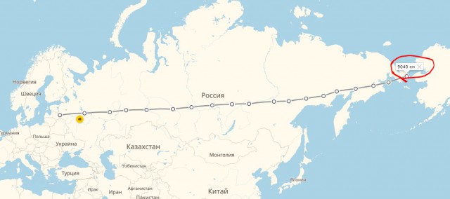 Реальные размеры континентов и стран.