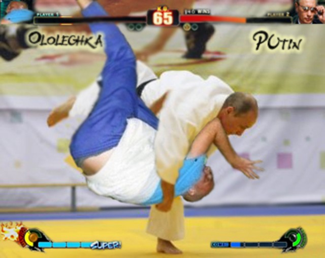 Фотожаба: ...как будто он не пьяный