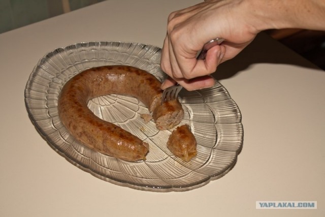 Колбаска домашняя по-баварски