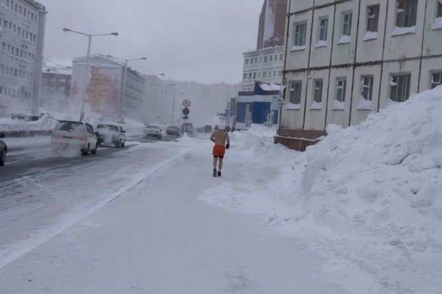 Суровая красота Норильска на снимках Витаса Бенета