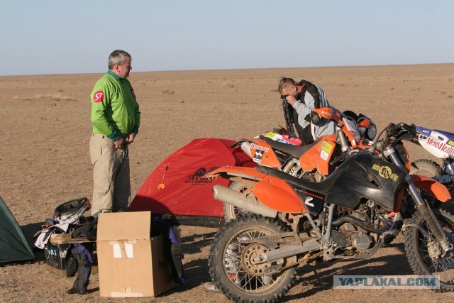 В Монголию на мотоциклах 2006