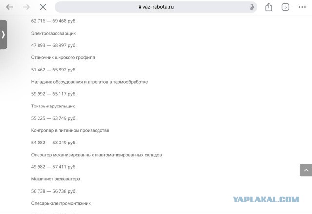 Автоваз перевёл часть станочников в уборщики