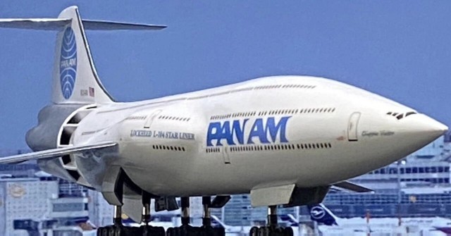 Вершина эволюции сверхзвуковых авиалайнеров. Lockheed L-104 Starliner. США