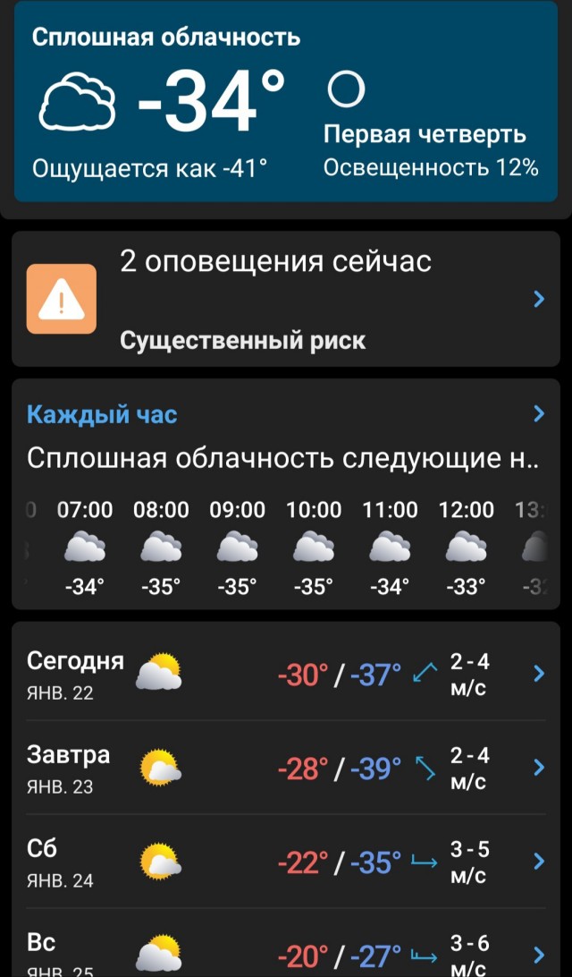 Про погоду.