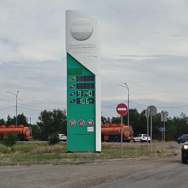 Бенз в Питере