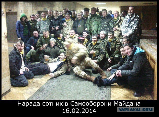 Киев. Новые столкновения демонстрантов с милицией