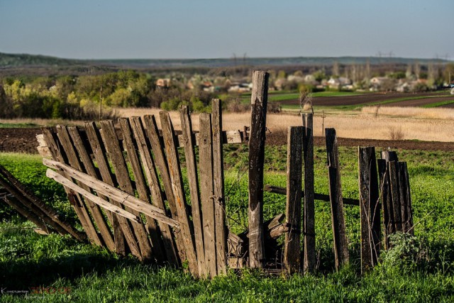 Донбасское село