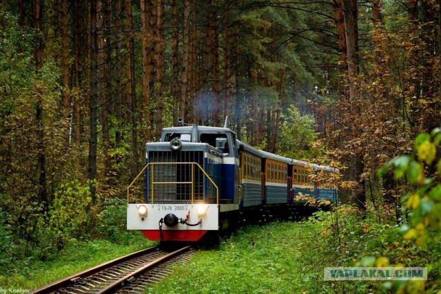 Московская детская железная дорога.