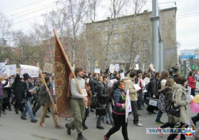 Русский марш - прямой эфир из Москвы