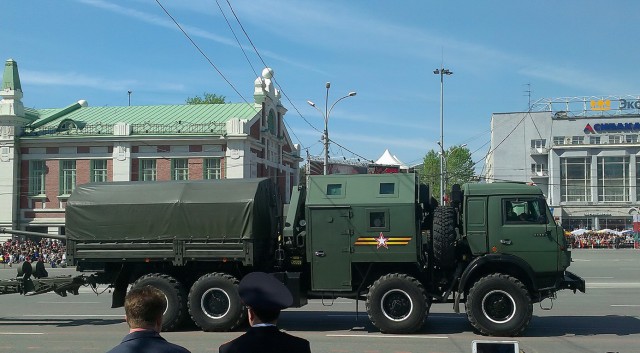 Парад Победы в Новосибирске