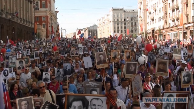 Поездка с сыном в Москву на 9 мая
