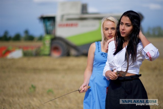 Красавицы идут в поле. Как мы поднимали моральный дух белорусского хлебороба