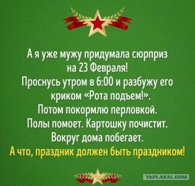 С днём защитника Отечества, ЯПовцы!