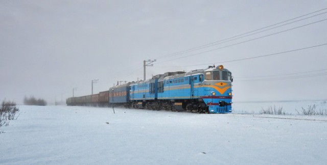 Зимняя железная дорога