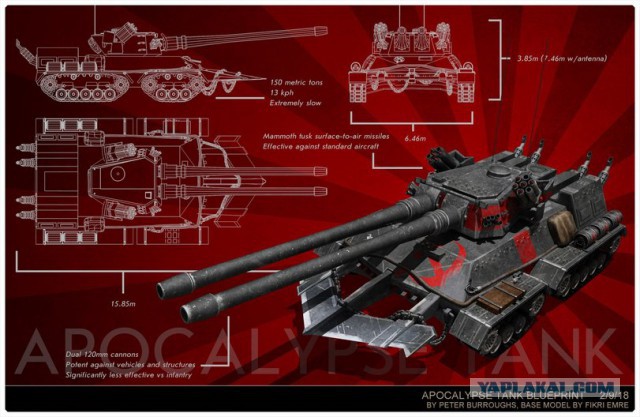 Захотелось сделать внуку танк