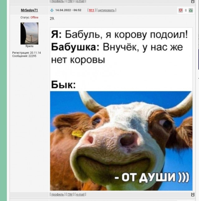 Весёлый полтишок 14.04.22