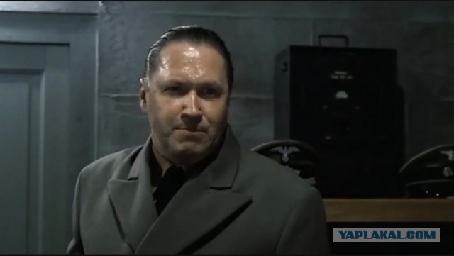 Персонажи и их реальные прототипы в фильме "Бункер" 2004 года.