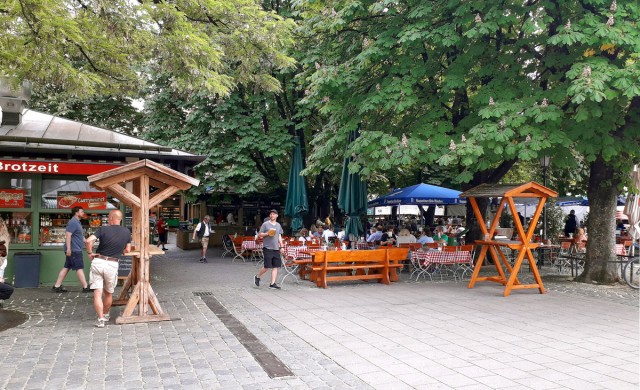 Баварский пивной сад. "Der Biergarten"