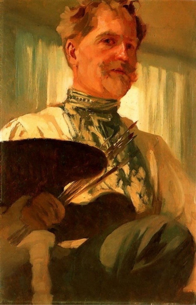 Художник и художница: лица